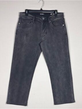 BLANKNYC Wooster Gray Coated Crop Jeans Women’s Size 32 Ankle Denim